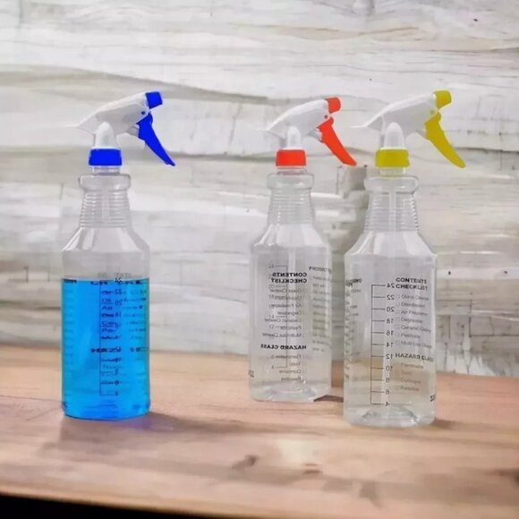 DAILY SPRAYER Professional Sprayer Bottles 32 ounces 3-PACK Empty Spray Bottles - Picture 2 of 5